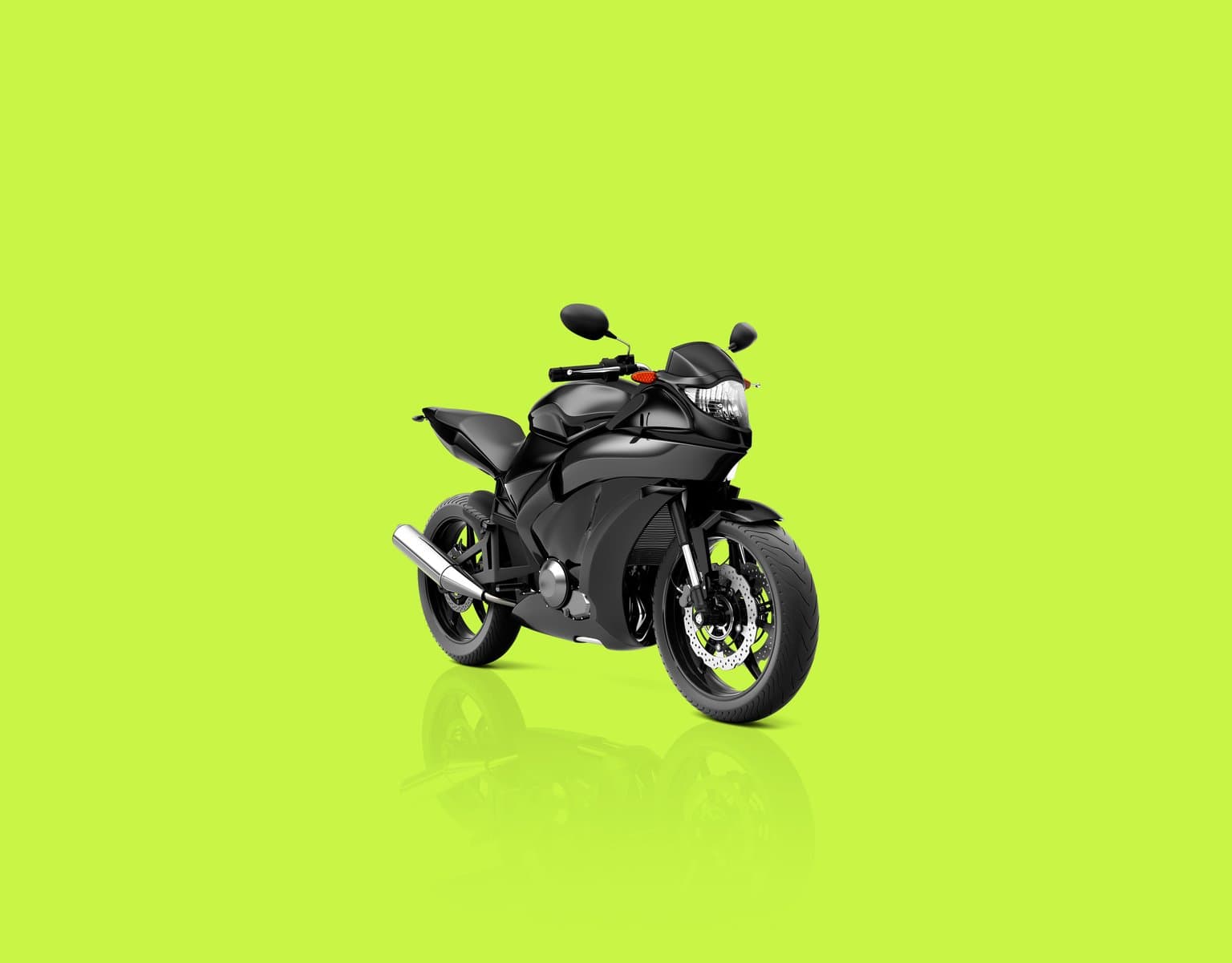 carousel-motorcycle-green
