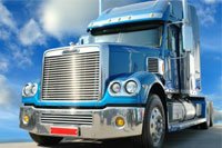 Teen tips for driving around large trucks or buses