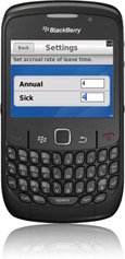 Federal Leve Card App - BlackBerry
