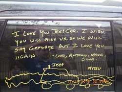 Hurricane Sandy Jeep