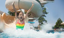 water slide