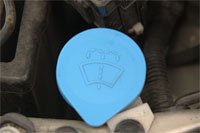 windshield wiper fluid cap