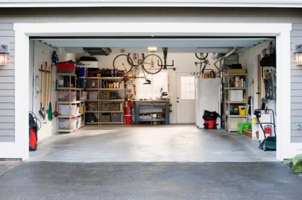 Garage storage.