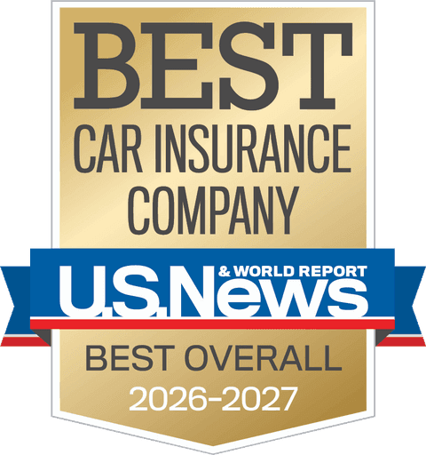U.S. News & World Report Best Car Insurance Company, Best Overall 2026-2027