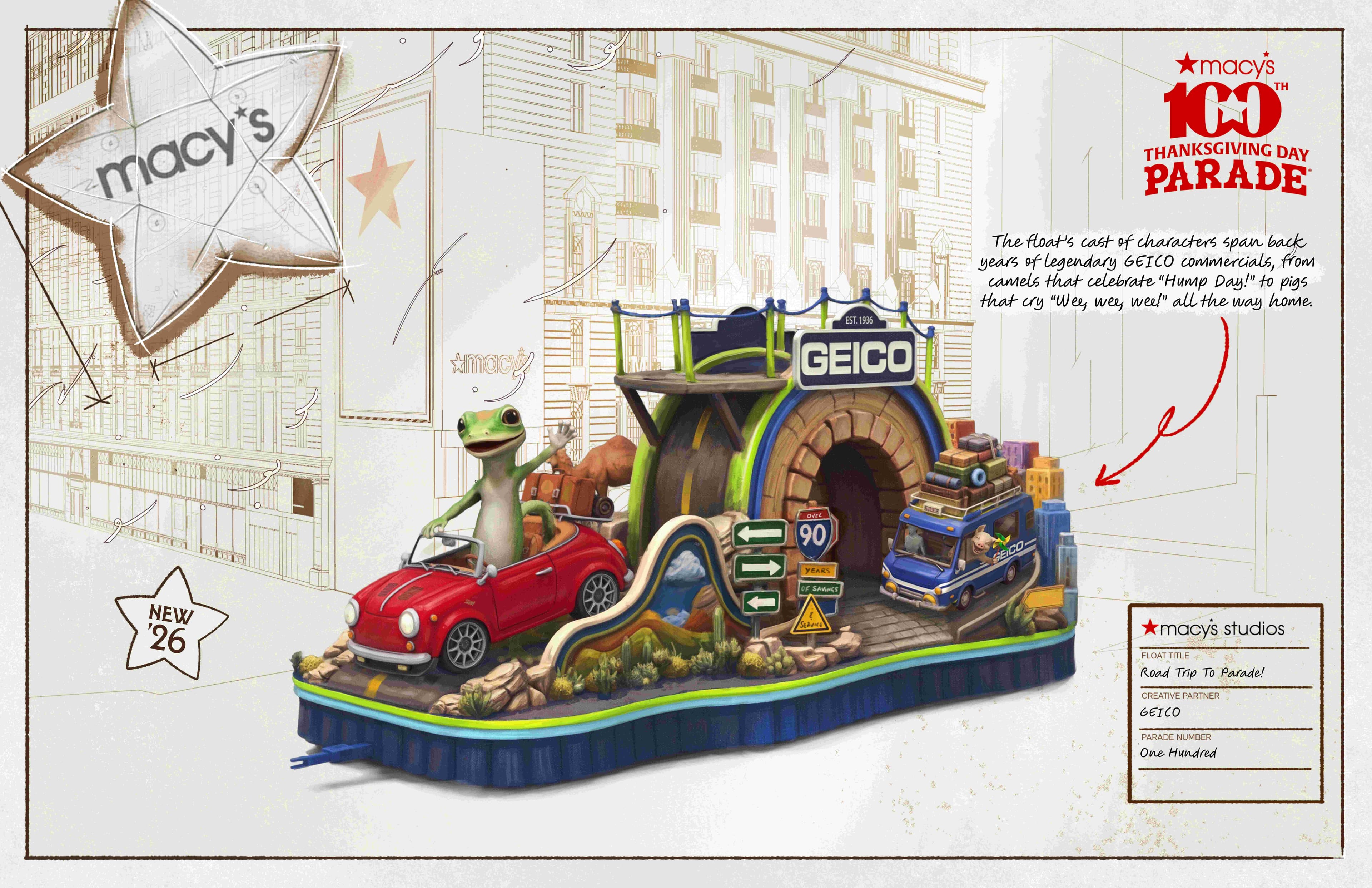 GEICO Thanksgiving Day Parade - 09-23-26
