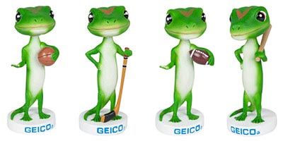 geico gecko figure