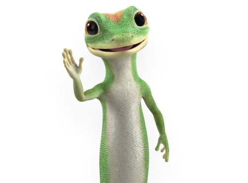 GEICO Gecko waving