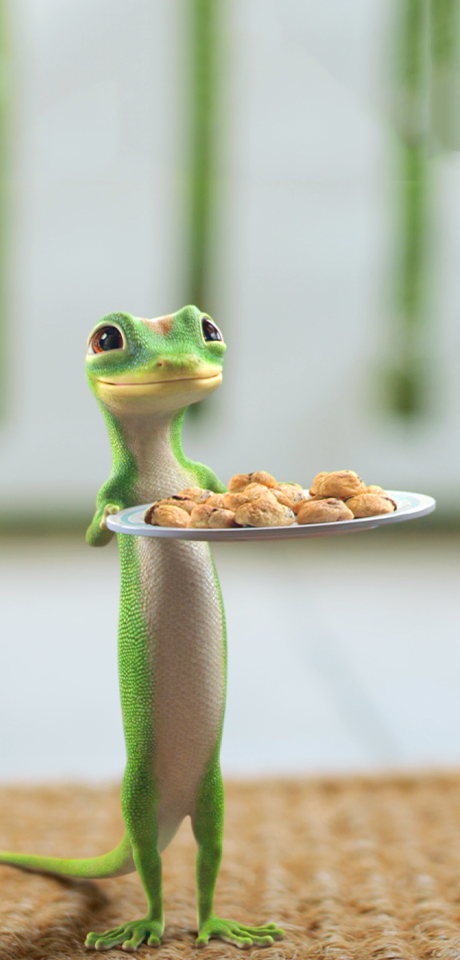 Gecko scones wallpaper.