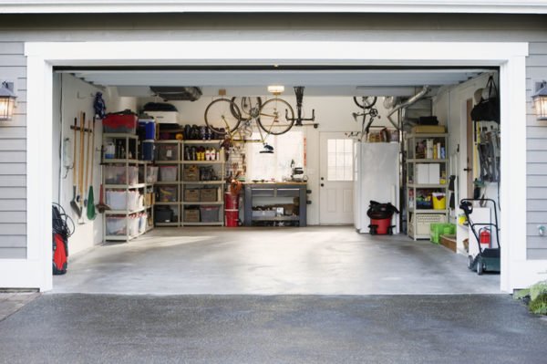 Garage storage.