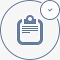 icon of a clipboard