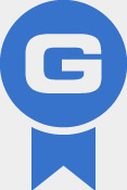 GEICO award ribbon for customer satisfaction in car insurance