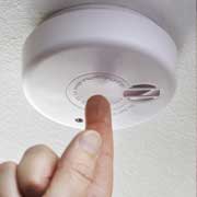 turning off a smoke alarm
