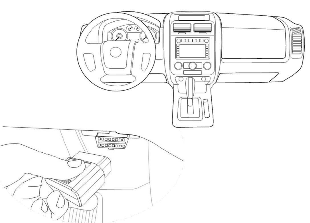 OBD how to plug in