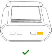 OBD with only yellow LED